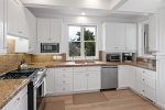 Modern fully equipped kitchen 